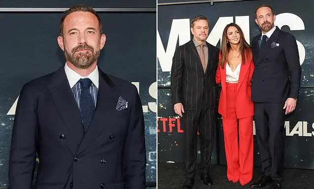 Ben Affleck acompanhou Matt Damon e Luciana Barroso no tapete vermelho da estreia de Animals. Pensei na dinâmica de um …