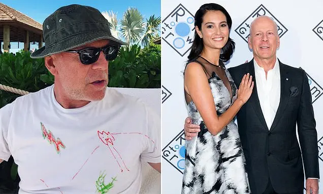 Emma Willis elogiou o marido Bruce, aos 71 anos, como uma lenda durante a semana de conscientização sobre demência. É i…