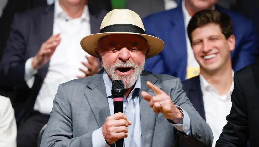 Lula disse que nunca pediu favor aos ministros do Supremo Tribunal Federal, mesmo com o pedido de vista do Flávio Dino …
