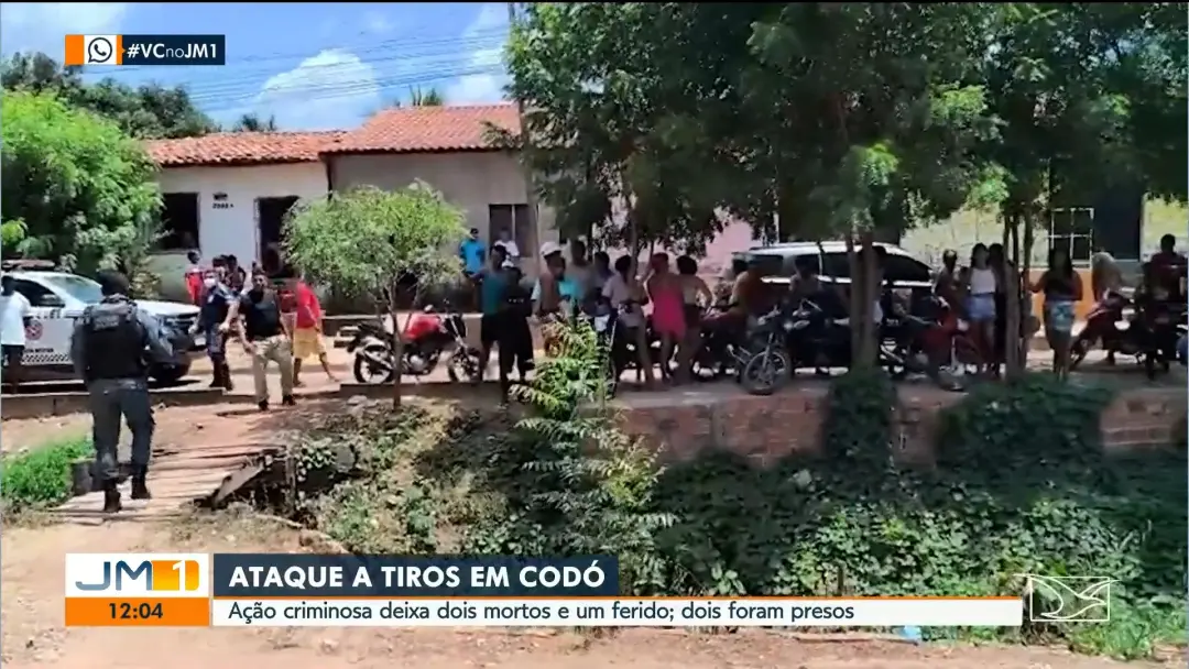 Codó teve dois homens mortos e um ferido em ataque a tiros no bairro Nova Jerusalém. A polícia prendeu dois suspeitos e…