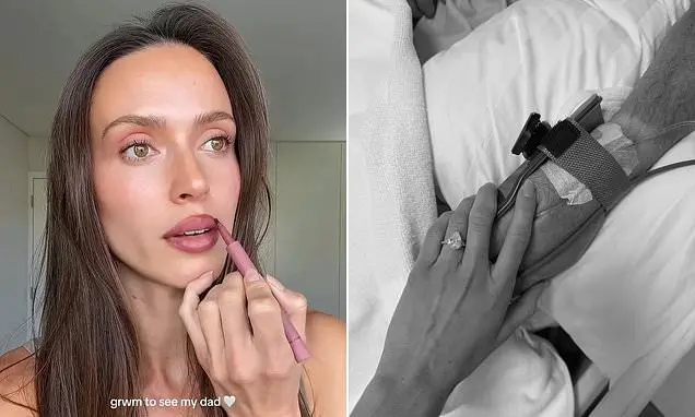 Uma socialite dos subúrbios revelou que o pai, que esteve em coma por 50 dias, finalmente está apto a voar para a Austr…