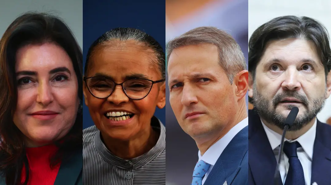 Marina Silva com 16% aparece à frente na disputa pelo Senado em São Paulo, com André do Prado, Simone Tebet e Guilherme…