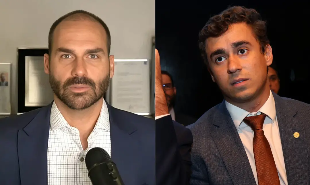 Eduardo Bolsonaro tirou Nikolas Ferreira da lista de candidatos que recomendou pelo Brasil. É um movimento que mostra t…