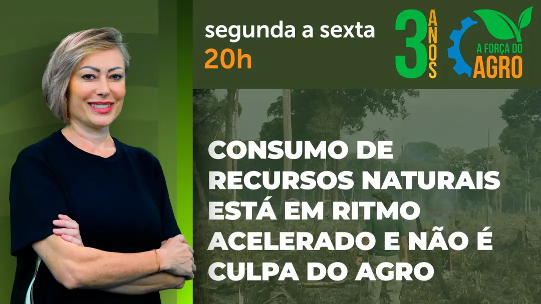A Força do Agro vai ao ar de segunda a sexta, começando dia 1 de outubro de 2026, com Joice Maffezzolli apresentando. A…