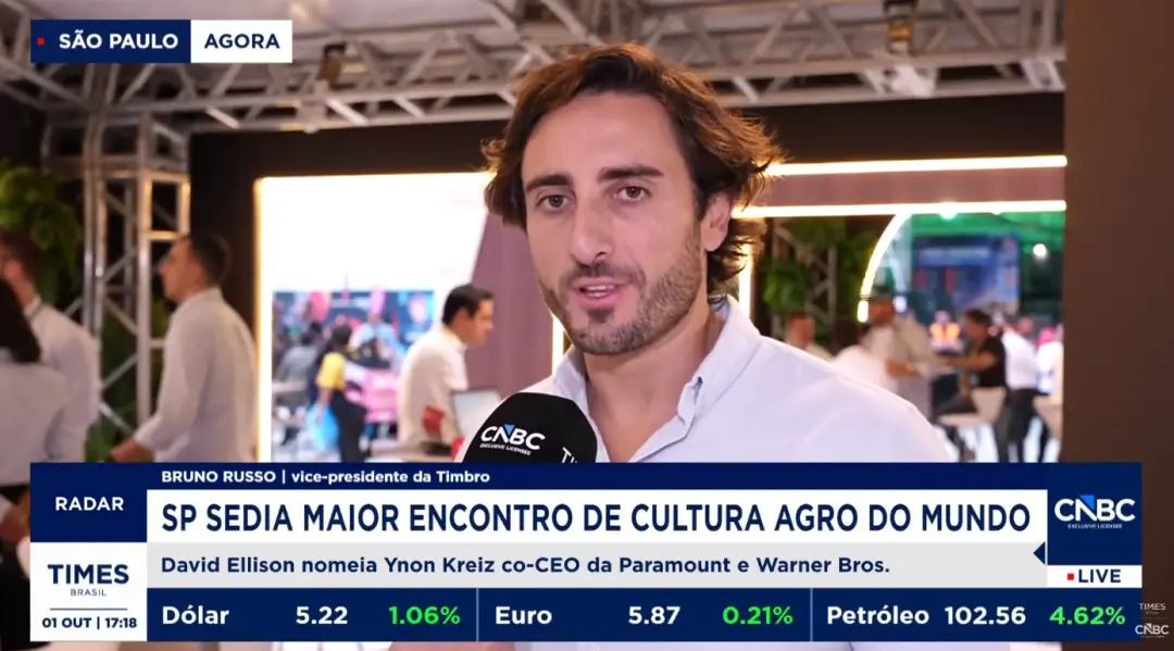 Em São Paulo, o agronegócio tá usando a safra pra pagar aeronaves, tá rolando um modelo de barter. Essa flexibilidade f…