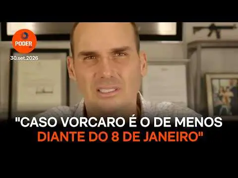 Eduardo Bolsonaro disse que as suspeitas de corrupção de Daniel Vorcaro, envolvendo R$ 200 milhões, são pouco comparada…