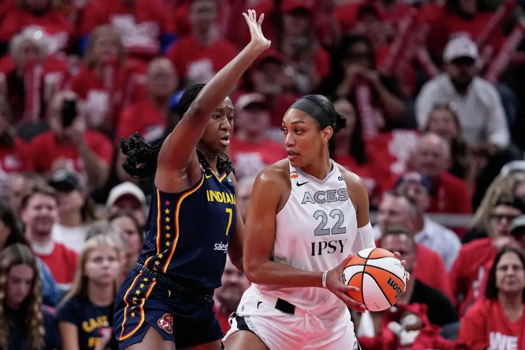 2,1 milhão de espectadores acompanharam a primeira partida dos playoffs da WNBA, onde as Las Vegas Aces venceram as Ind…