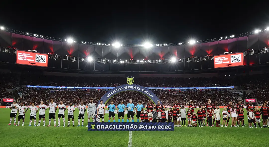 5,8% das receitas de dezesseis clubes veio de patrocínio de bets em 2025, segundo um estudo. Esse dinheiro, mesmo caind…