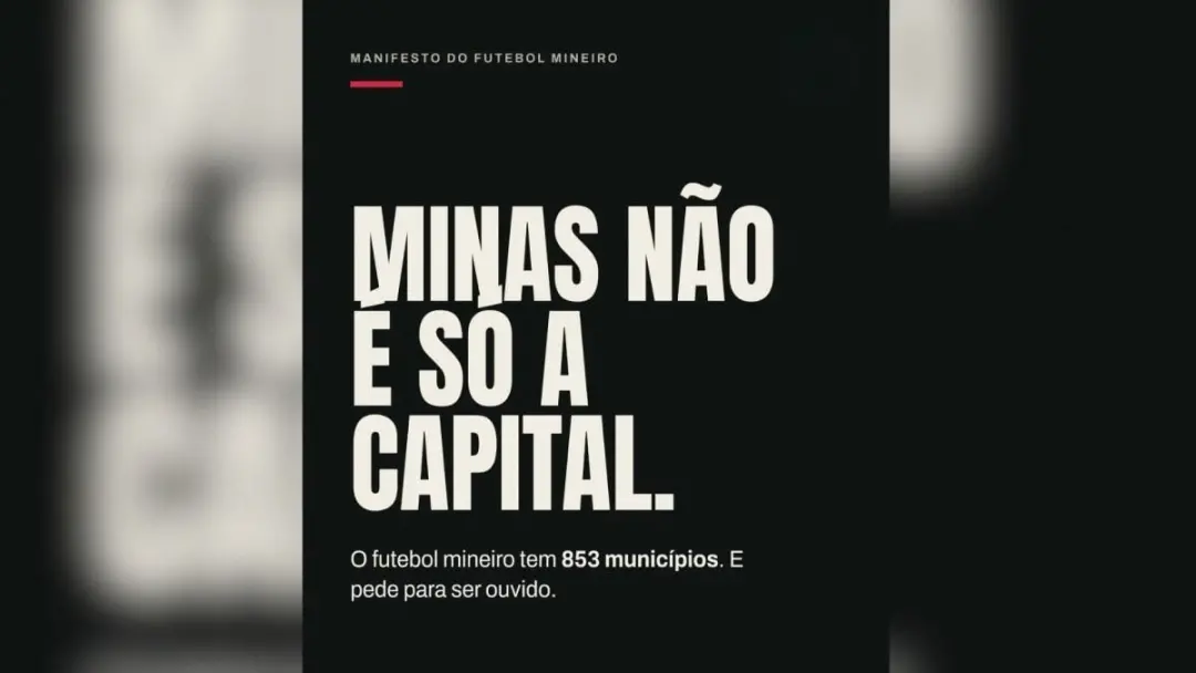 R$ 32 milhões em patrocínios para os grandes do futebol de Minas Gerais. Clubes menores do interior pedem isonomia, exi…