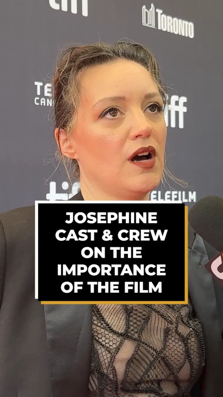 Cast e equipe de Josephine falaram sobre a importância do filme de Beth de Araújo no tapete vermelho do TIFF. É sensíve…