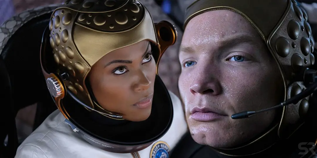Cinco astronautas tentam pousar em Marte enquanto a Terra se autodestrói no episódio Six Degrees of Freedom. A situação…