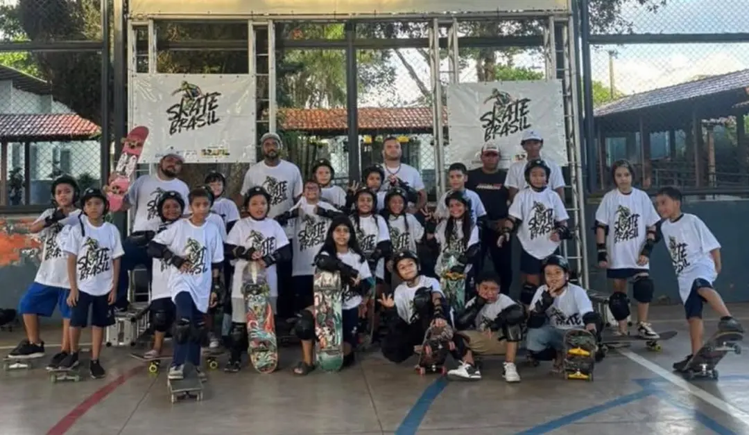 Projeto Skate Brasil vai dar aula gratuita de skate em Marituba, na Escola Municipal Cora Tereza, durante os dias 30, 1…