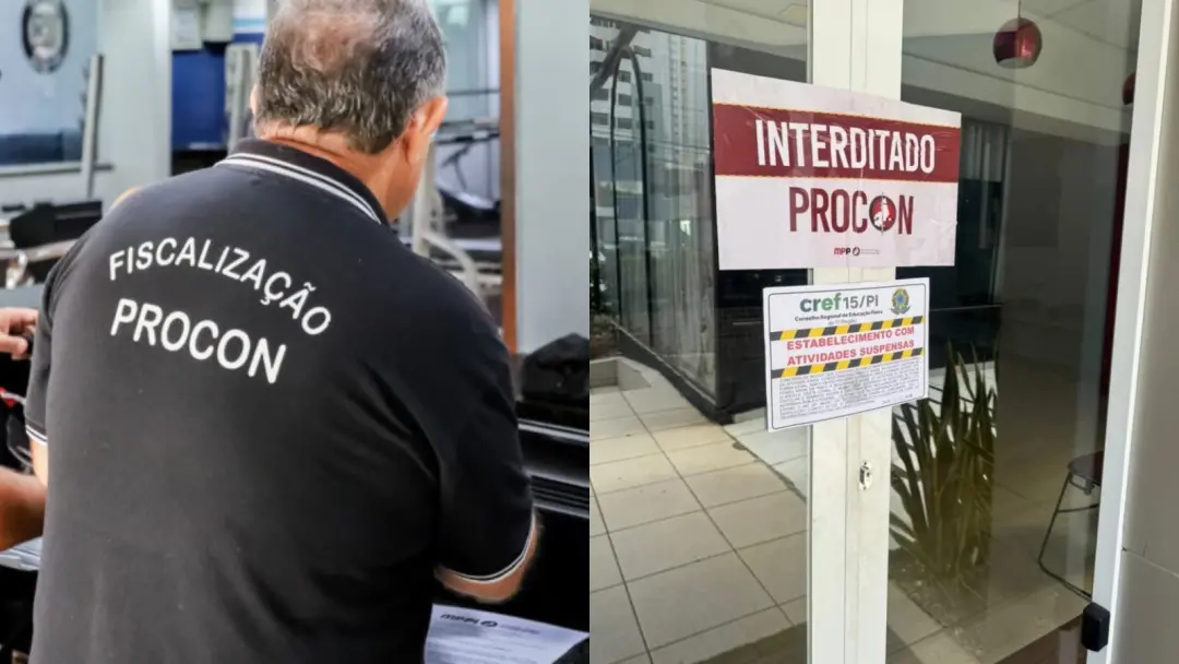 Academia da Zona Leste de Teresina foi interditada por não ter registro regular no Conselho Regional de Educação Física…