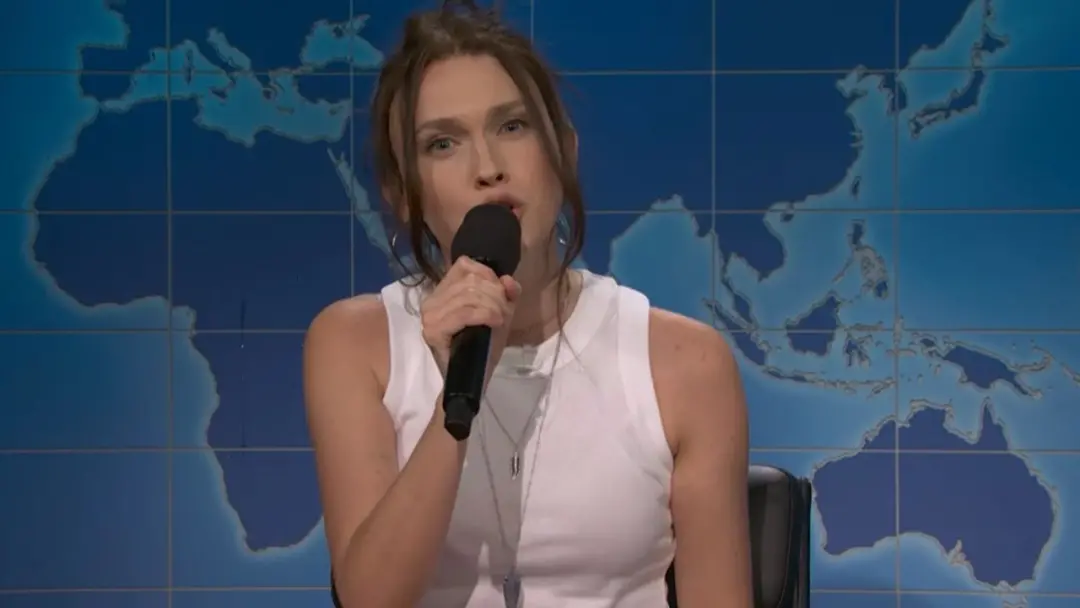 Stella Lefty, que tem a segunda música mais tocada nos Estados Unidos com Boston, teve um trecho de um sketch do SNL on…