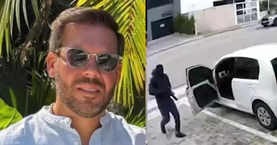 Empresário foi morto a tiros em Palhoça, Santa Catarina, enquanto estava com a esposa e a filha. Ataque violento assim …