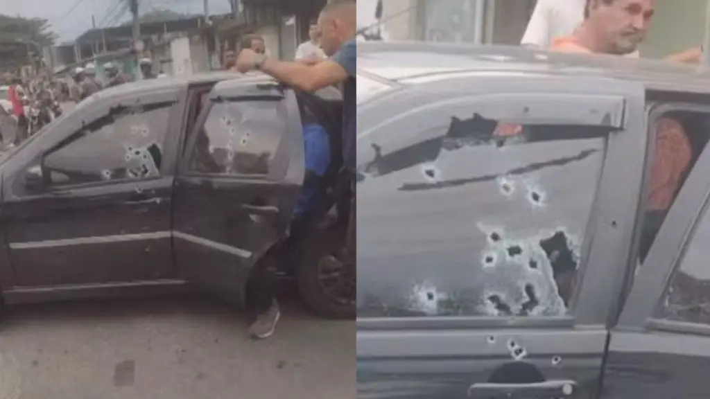 Servidor de São João de Meriti morreu a tiros dentro de um carro preto em Vilar dos Teles. Mais de 20 disparos atingira…