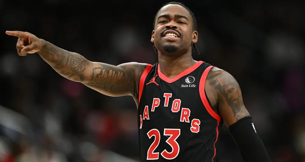 Jamal Shead assinou uma extensão de três anos e 24 milhões de dólares com os Raptors até a temporada 2029-30. Com Kawhi…