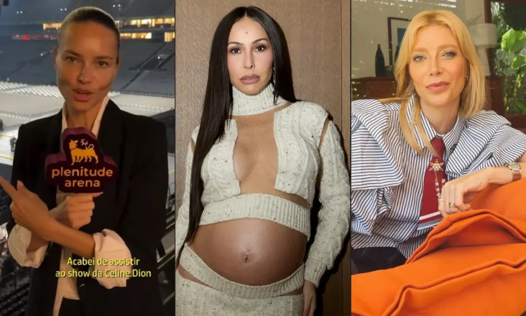 Sabrina Sato, Luiza Possi e Adriana Lima foram a Paris ver Céline Dion, que iniciou compromisso regular em Nanterre. É …
