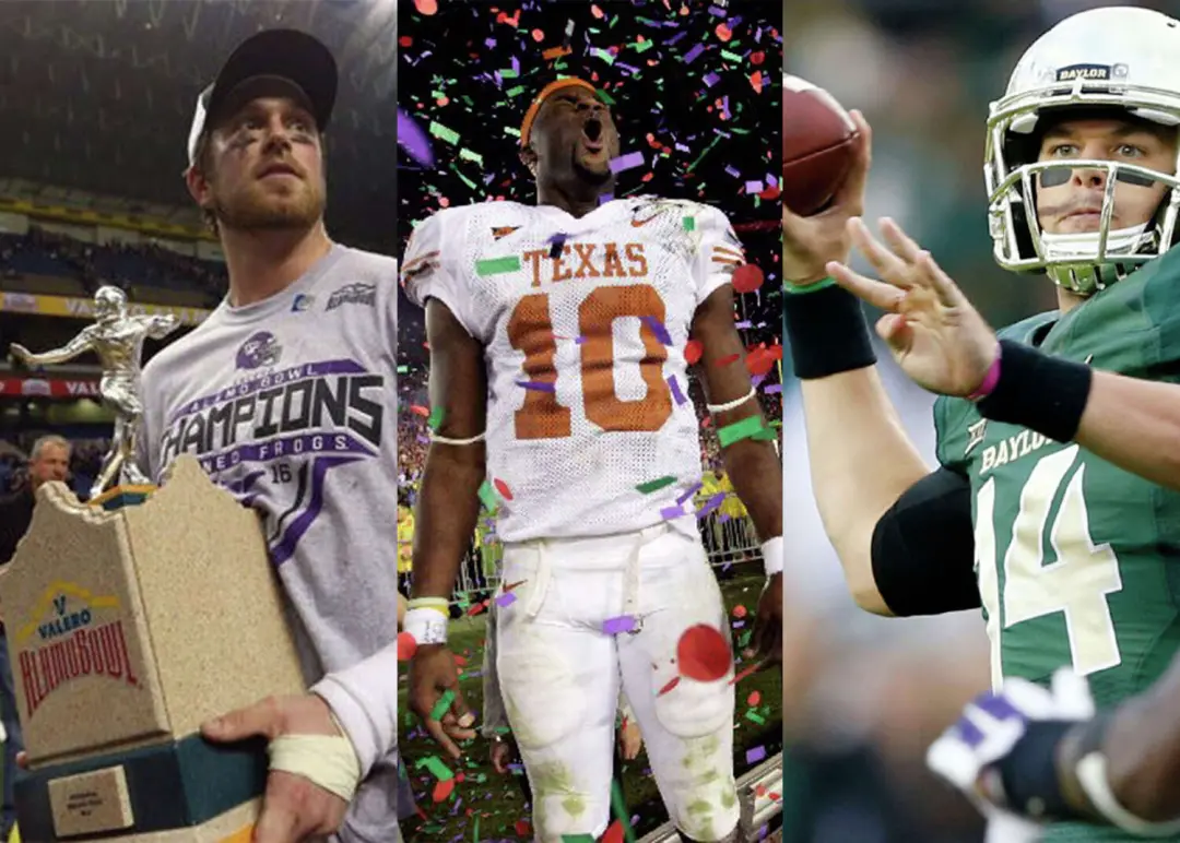 College football, a gente viu o Texas usar a defesa pra levar o jogo contra Tennessee, mesmo o ataque falhando com corr…