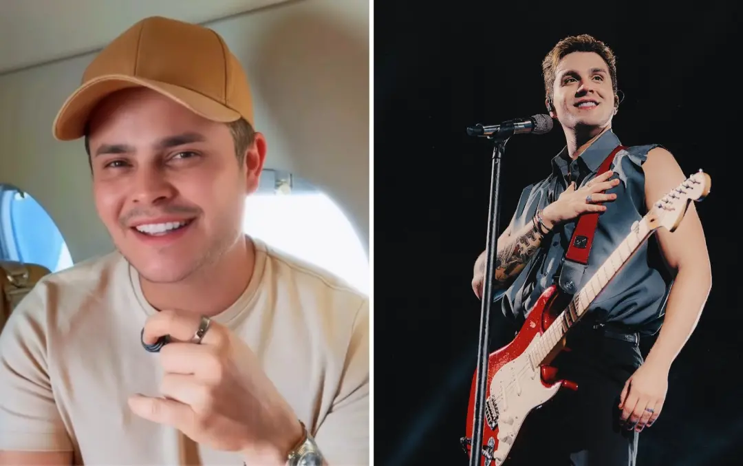 Matheus, da dupla com Kauan, listou músicas que ele compôs e que fizeram sucesso na voz do Luan Santana. É interessante…