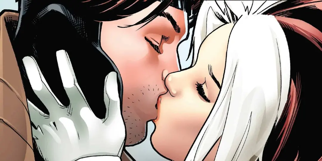 Kelly Thompson explorou como a relação de Rogue e Gambit em Mr & Mrs X foi marcada pelo risco do toque, pois para eles …