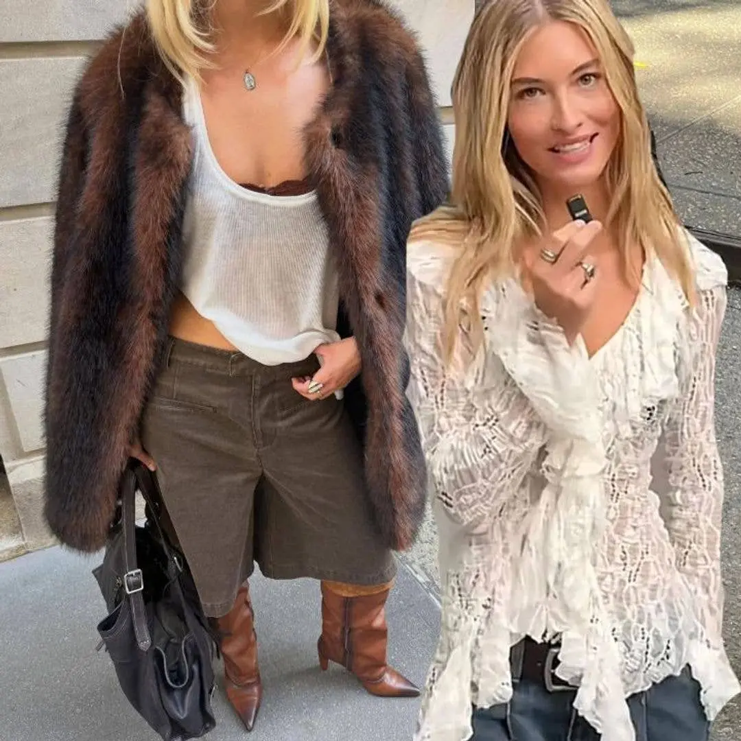 Tote bag de camurça e casacos de pele sintética da coleção AW26 da Free People estão em alta no Instagram. Eu vejo essa…