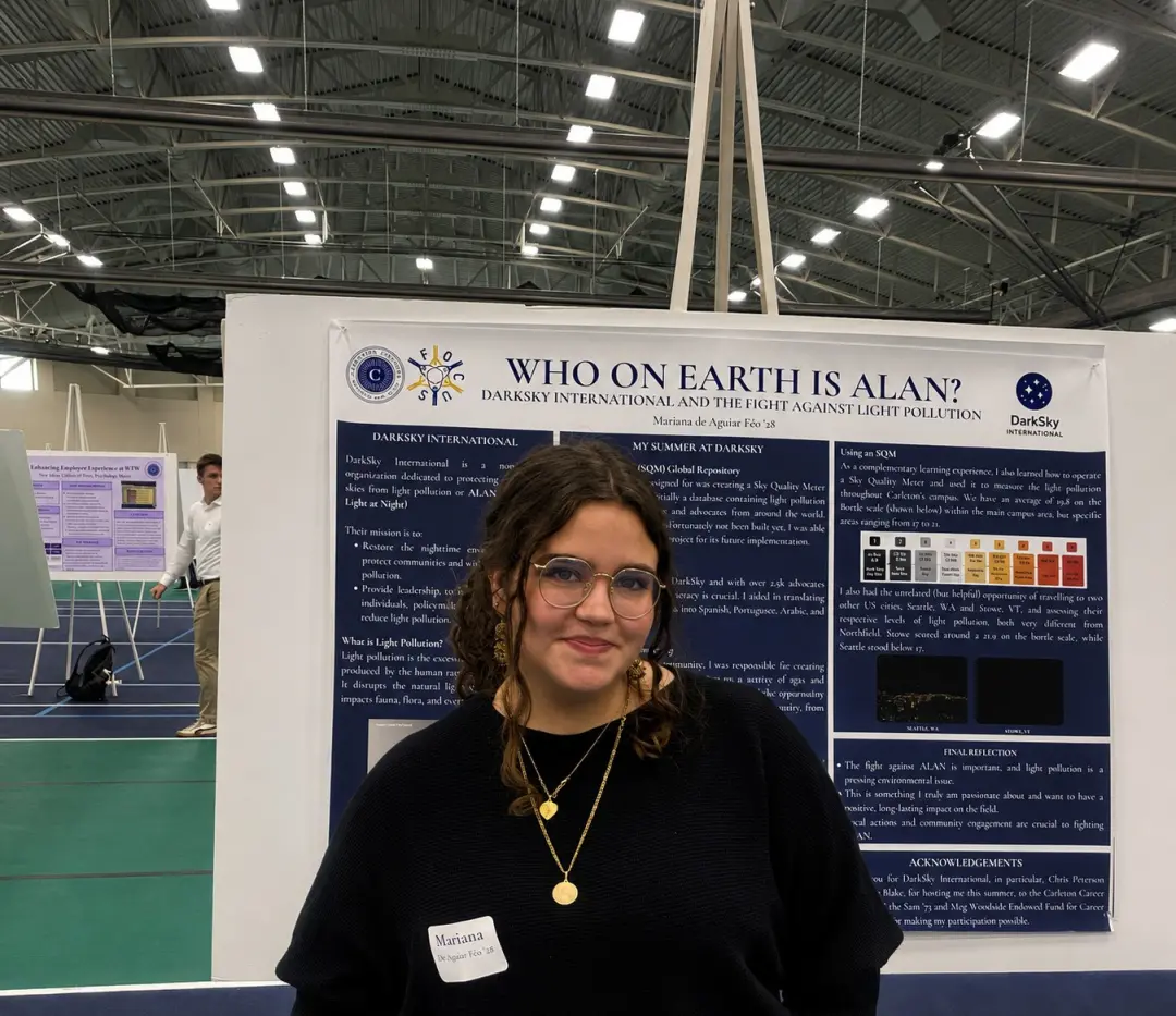 Mariana Féo, aos 21 anos, está pesquisando supernovas na Northwestern University perto de Chicago. É muito irônico ver …