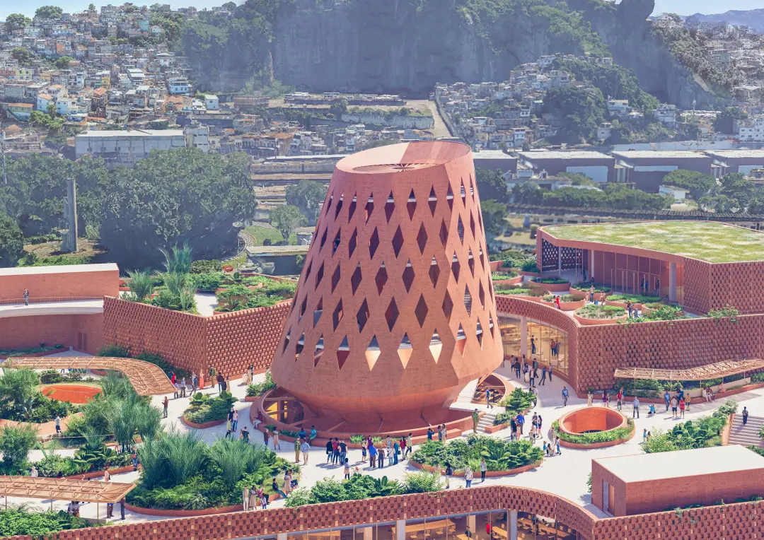 Francis Kéré lidera o projeto da Biblioteca dos Saberes para a Praça Onze Maravilha no Rio, com foco na iluminação arqu…