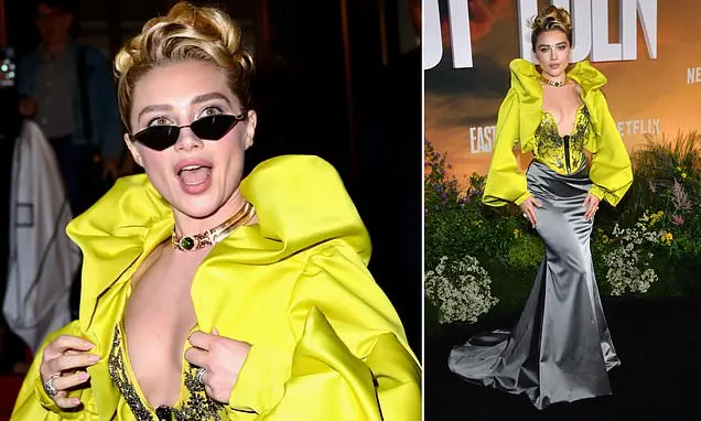 Florence Pugh deslumbrou em um vestido dramático de Vivienne Westwood na estreia de East Of Eden em Nova York. Essa pre…