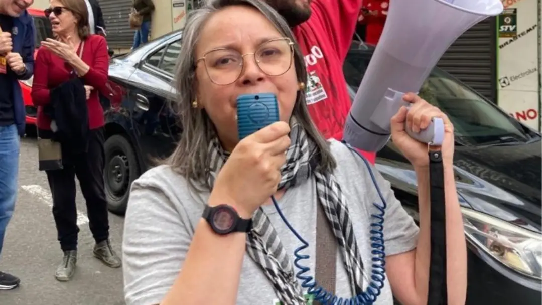 160, o número da candidata Daniela Maidana da Silva pelo PSTU para o Senado no Rio Grande do Sul. É um caminho que refl…