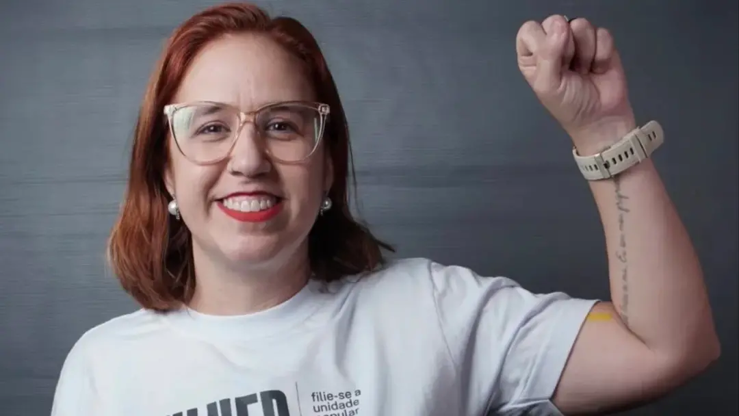 Catarina Matos pelo UP tem o número 800 para o Senado no Ceará, eleição em 4 de outubro. A gente acompanha essas disput…