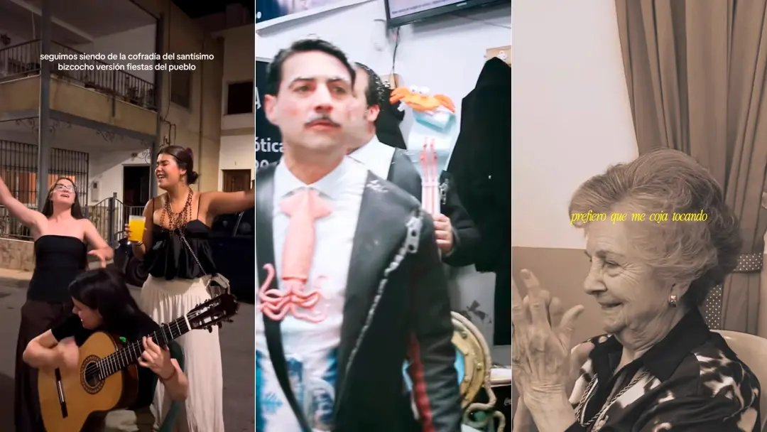Em Tabernas, Almería, um vídeo improvisado de três jovens cantando uma música de carnaval ultrapassou oito milhões de v…