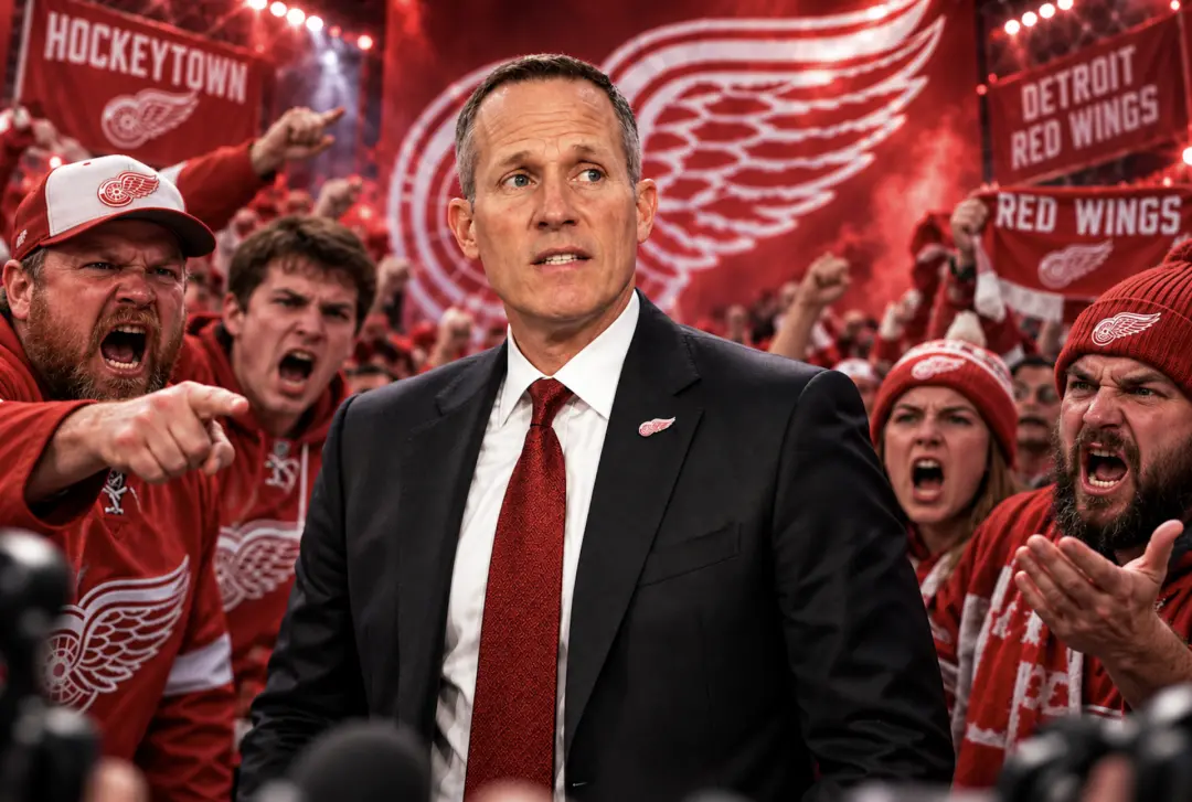 Dez temporadas sem chegar aos playoffs na Red Wings. A frustração do torcedor gerou uma petição pedindo que Chris Ilitc…