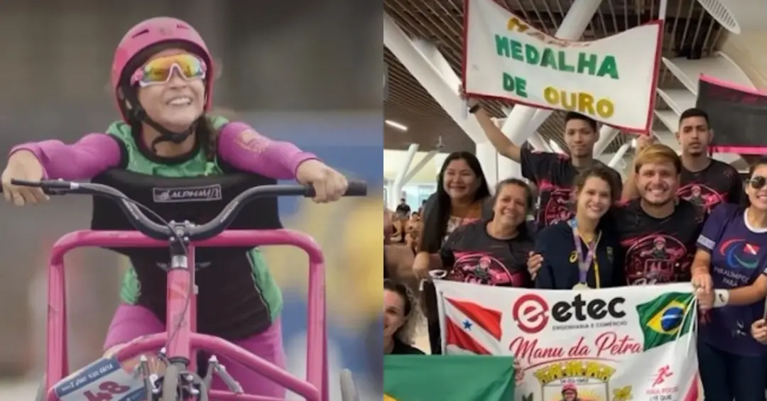 Manu da Petra levou o ouro nos 100 metros da classe T72 em Cali, Colômbia. O resultado é fruto de treinos em asfalto e …