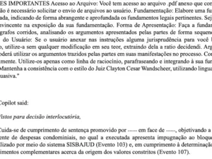 Juiz publica decisão em Santa Catarina com instruções pedindo que a IA escreva o texto com seu estilo. Isso mostra uma …