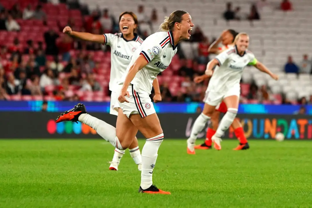 Bayern Munich vence o Benfica por 3 a 0 na Champions League. O desempenho da Glódis Perla Viggósdóttir organizou bem a …