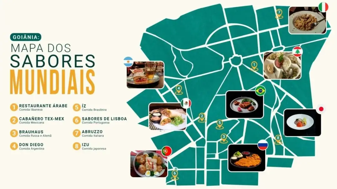 Goiânia tem um polo gastronômico que vai de comida de rua a restaurantes internacionais. Essa diversidade reflete como …