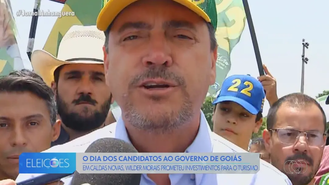 Wilder Morais prometeu investir no turismo do sul de Goiás, como um corredor na região do Rio Araguaia e nas Chapadas. …