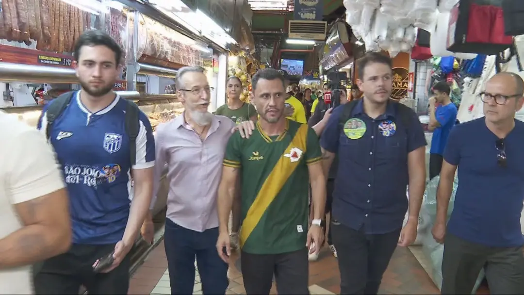 Cleitinho Azevedo visitou o Mercado Central em Belo Horizonte e falou sobre fortalecer o turismo de Minas Gerais. Ampli…