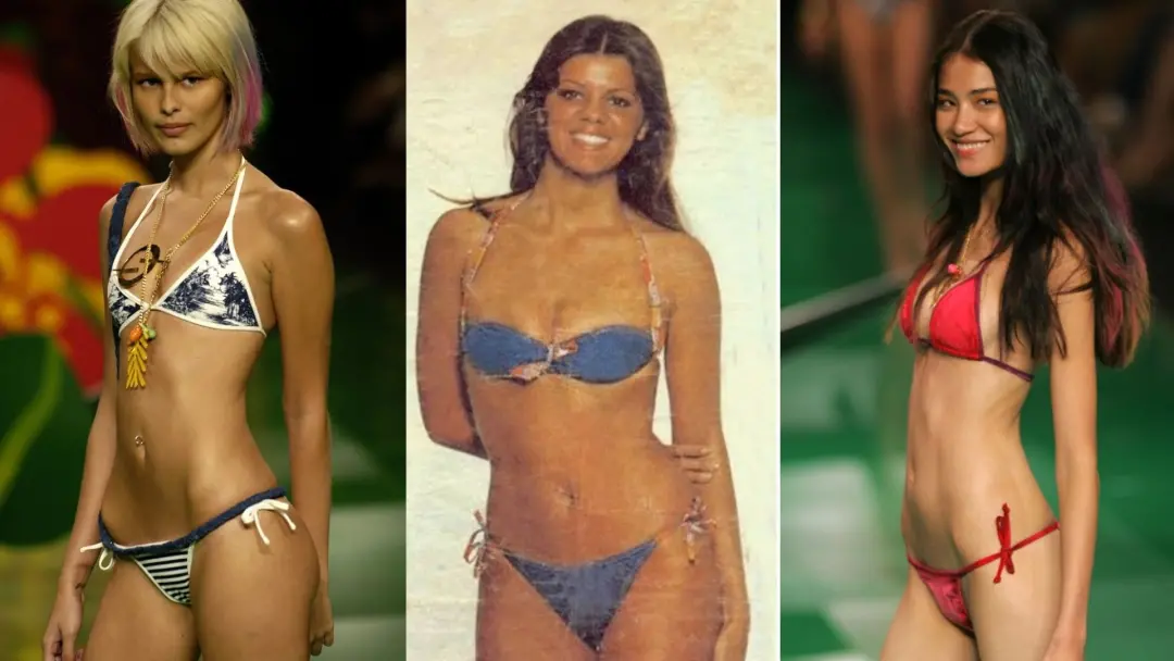O biquíni de lacinho virou patrimônio cultural imaterial do Rio de Janeiro. Isso reconhece que a peça saiu da moda e vi…
