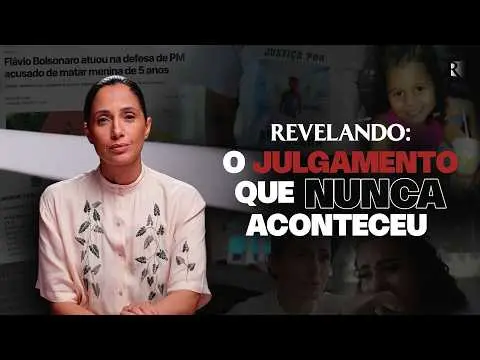 Camila Pitanga questiona Flávio Bolsonaro sobre a defesa de PM em caso da morte de Ana Clara Gomes Machado, de 5 anos. …