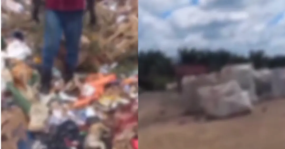 Um recém-nascido foi encontrado morto no lixão municipal de Irituia, no Pará. A cena mostra a dura realidade de quem tr…