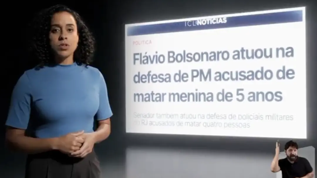 Ana Clara Machado, menina de 5 anos, morreu em Niterói durante ação da PM. A campanha de Lula agora associa Flávio Bols…