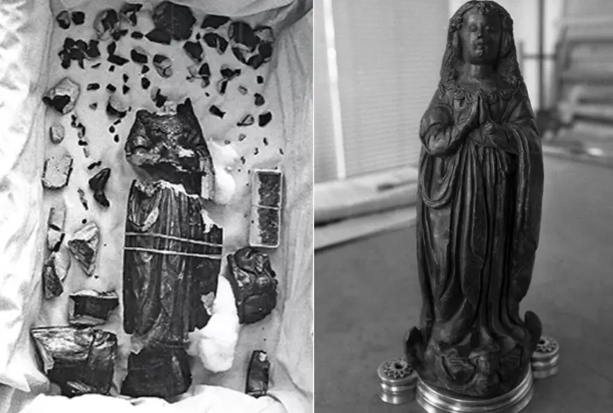 A imagem original de Nossa Senhora Aparecida foi destruída em 1978 durante uma tentativa de roubo na Basílica Velha. O …