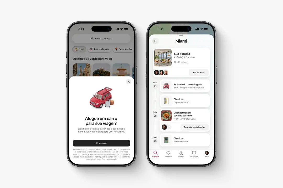 Airbnb agora vai alugar carros em mais de 300 cidades do Brasil. Isso intensifica a concorrência no setor de turismo, j…