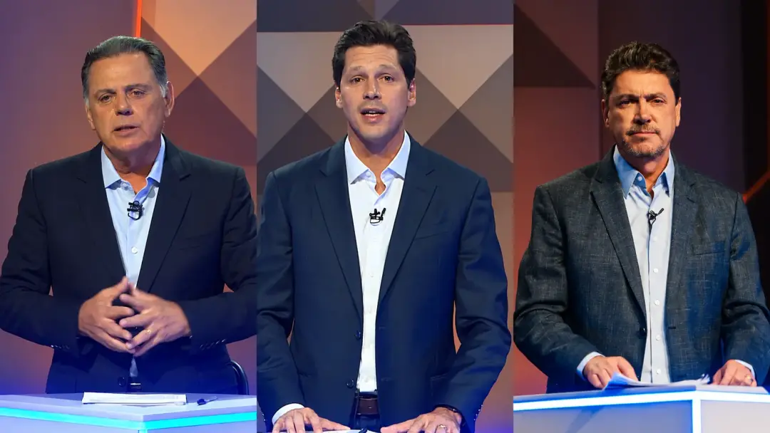 Marconi e Wilder evitam Daniel no debate da TV Anhanguera, dirigindo as perguntas um ao outro ou para Luis César. Essa …