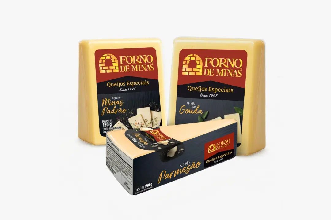 Forno de Minas lançou uma linha própria de queijos, começando com Minas Padrão, Gouda e Parmesão na Região Metropolitan…