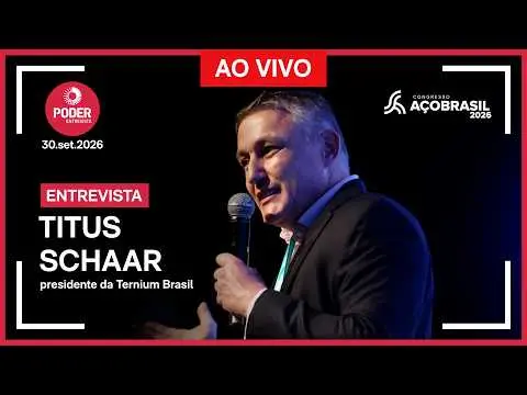 Ternium fala que a siderurgia vai ser relevante por mais 150 anos. O Brasil tem a vantagem de produzir minério de ferro…