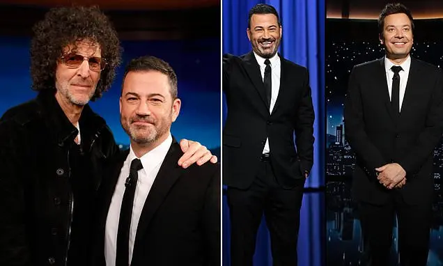 Howard Stern confrontou Jimmy Kimmel sobre a amizade com Jimmy Fallon, competidor dele no mesmo horário desde 2014. A d…