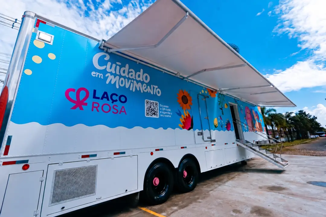 Caminhão Mamógrafo da Laço Rosa vai para Campo Grande essa semana, com cerca de 1500 exames gratuitos na Zona Oeste até…